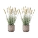 thumbnail image 1 of Set 2 Plantas Artificiales Flores Lavanda Decoracion Hogar violeta oscuro, 1 of 2