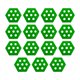thumbnail image 3 of Almohadillas De Tracción Hexagonales Para Tablas De Surf, 15 Uds., Para Tablas De Pescado, Skimboards, Deportes Acuáticos, Color Verde, 3 of 5