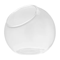 Bothyi - Planta Terrario Florero De Vidrio Único Para Sala De Estar Oficina Planta De Aire Diámetro 10 Cm