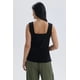 thumbnail image 3 of Polera Mujer Escote Cuadrado Negro - V, 3 of 4