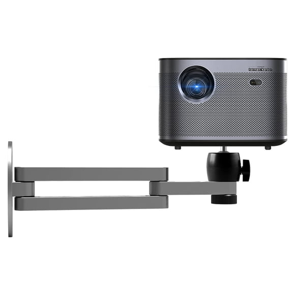 Soporte de pared para proyector Liboer, plegable, universal, aluminio