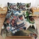 thumbnail image 1 of x333 Ghostbusters Bed Duvet Cover Microfiber Bedding Sets 3D Printed Lightweight 3 Piece Comforter Sets, 1 Duvet Cover And 2 Pillow Shams for Kids Boys Girls 79"x90" jn333, 1 of 5
