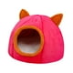 thumbnail image 1 of Cama Para Gatos Con Juguete Colgante Con Cojín Extraíble Lavable Para Kitty Red, 1 of 5