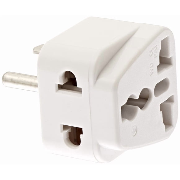 Adaptador de enchufe CKITZE BA-5AN con conexión a tierra universal tipo B