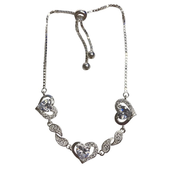 Pulsera plata 925 y Circones