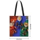 thumbnail image 2 of Maple Bolso de tela con estampado de lienzo para mujer, bolsa de compras reutilizable y estética, con cremallera interior, regalo para mujer, 35 × 40 cm., 2 of 6