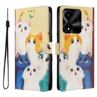 Foxdock Funda Tipo Cartera Para Honor Magic X5C Plus Con Soporte Y Correa – Diseño De Patrones Lindos