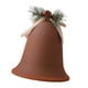 thumbnail image 3 of Adorno Colgante De Campana Navideña Para árbol De Navidad, Decoración Para Cumpleaños, Festivales En Interiores, Color Marrón Desgastado, 3 of 3