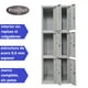 thumbnail image 4 of Locker Casillero Metalico 2 Cuerpos 6 Puertas, 4 of 7