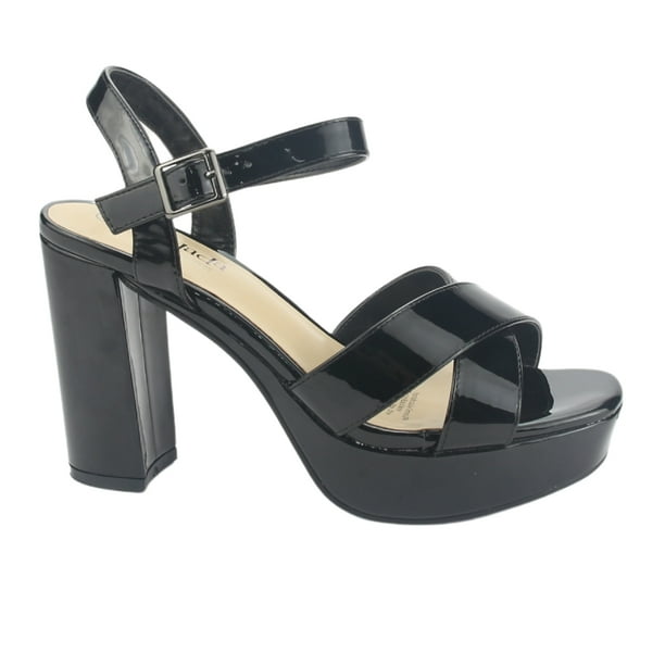 Sandalia Chalada Mujer Vina-1 Negro Fiesta
