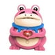 thumbnail image 2 of Juguete De Grabación Eléctrica De Rana Musical Muñeca Interactiva Para Rellenos De Bolsas De Golosinas Rosa, 2 of 5