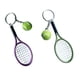thumbnail image 5 of Mini Pelota De Tenis Raqueta Colgante Llavero Llavero Regalo Verde Y Morado, 5 of 5