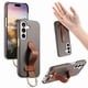 thumbnail image 1 of Funda FOXDOCK para Samsung Galaxy S26 con soporte ajustable, anillo de anclaje y protección avanzada-gris plateado, 1 of 6