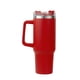 thumbnail image 1 of 1pc 40oz Straw Tumbler, Reusable Vacuum Tumbler With Straw, Insulated Double Wall Stainless Steel Cup Handle And Vacuum Flask, Handy Cup, Teacher Appreciation Gifts, 1 of 3
