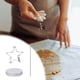 thumbnail image 3 of Herramientas para hacer dulces, cortadores de galletas de acero inoxidable, moldes para galletas, kit de juego de calamar, moldes redondos con forma de paraguas, triángulos y estrellas para hornear pa, 3 of 7