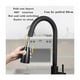 thumbnail image 3 of Lavaplatos Con Llave Moderno 100x48 Y Lavavasos Accesorios Negro, 3 of 6