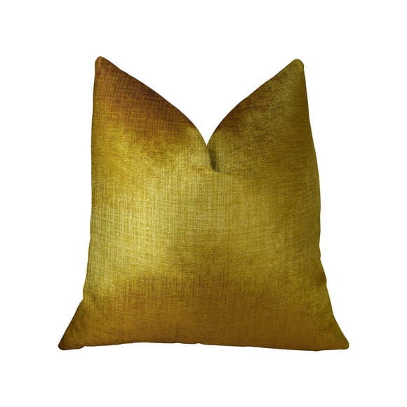 Cojín Plutus Brands Plutus Lumiere, bronce, 30 x 50 cm, dorado