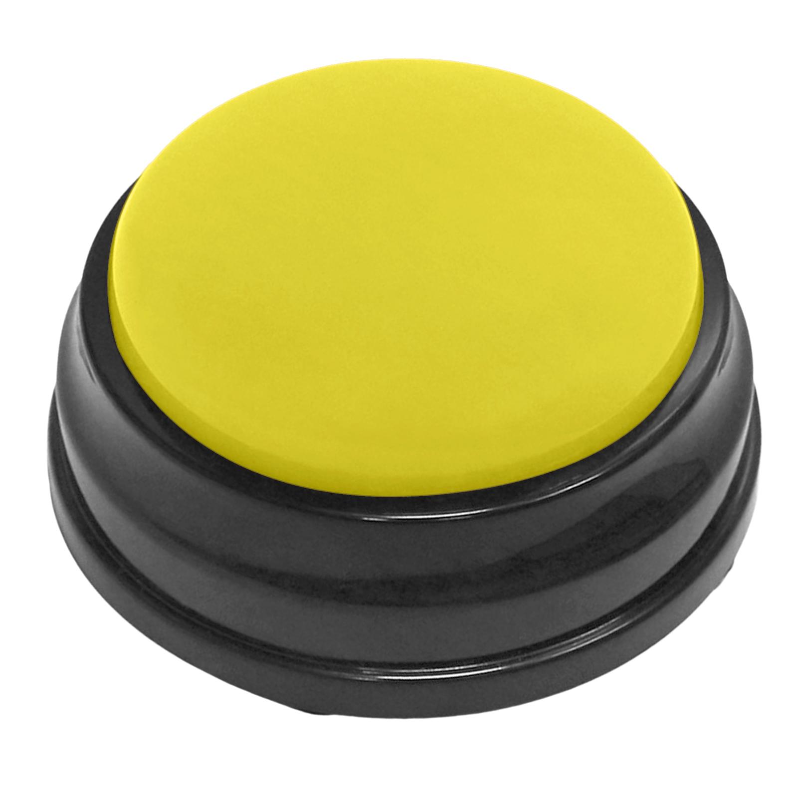 Bothyi - Botón De Sonido Grabable Perro Juguete Interactivo Grabación Botón De Voz Hablando Amarillo