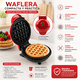 thumbnail image 2 of Waflera Eléctrica Compacta 350W Antiadherente con Luz Cocina, 2 of 8