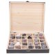 thumbnail image 3 of 30 piezas de colección de roca sedimentaria kit de ciencia de geología juguete de ciencia de la tierra, 3 of 5