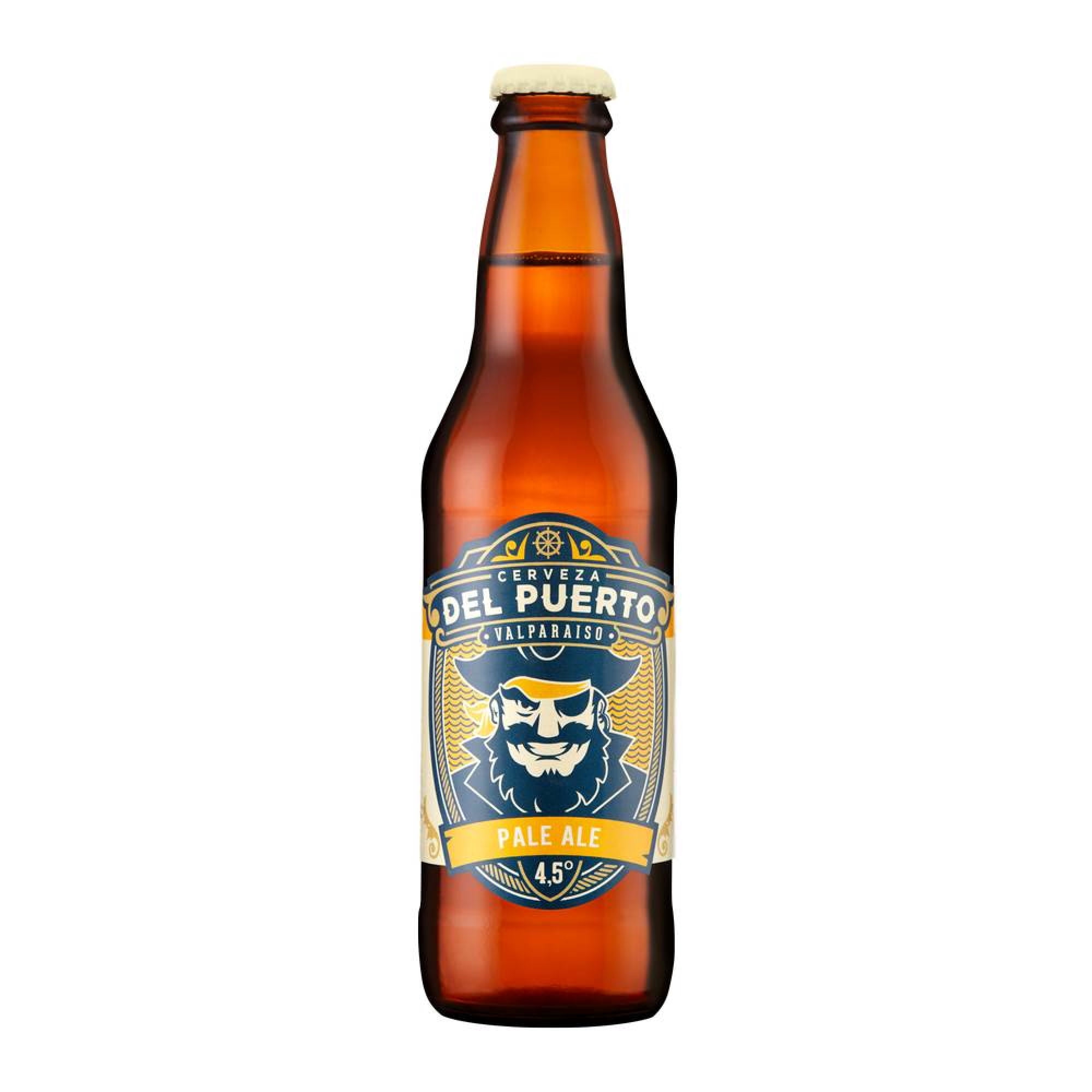 Cerveza Pale Ale 4.5° Botella 330 ml Del Puerto