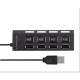 thumbnail image 2 of Hub 4 puertos multi USB 2.0 indicador luz con botones, 2 of 3