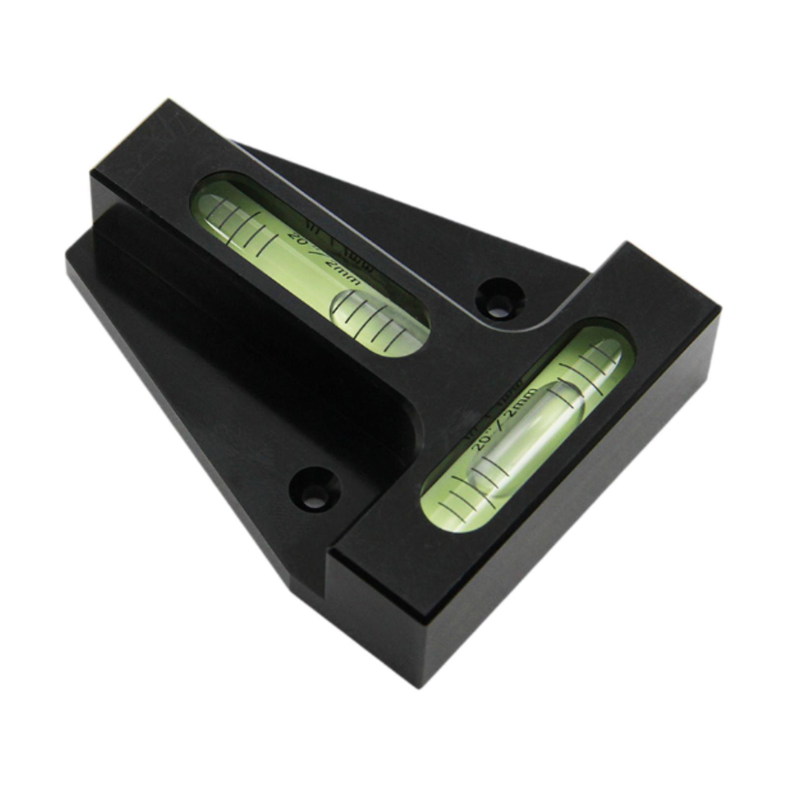 Ioensy - Nivel De Burbuja Portátil De Mini Nivel T En Forma De T Para Maquinaria De Fábrica De Carpintería De Vehículos Recreativos