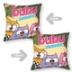 thumbnail image 2 of Bubu y los Pequeños Búhos Fundas de almohada de terciopelo con tema, regalos de funda de almohada, decoración para el hogar, cojín de lanzar, regalo de cumpleaños para fans y parejas.66*66cm., 2 of 6