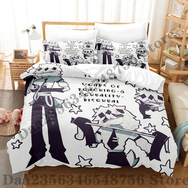 v846 Bed Sheets Fundamental Paper Education Bedding Set Single Twin Full Queen King Size Bed Set Adult Kid Bedroom Duvetcover Sets Game Bed 3-Piece Bedding Set (1 Duvet Cover + 2 Pillow Shams) Bed Sh