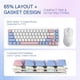 thumbnail image 3 of Teclado para Gaming Redragon K709 PRO 65% Inalámbrico RGB 68 Teclas, 3 of 9
