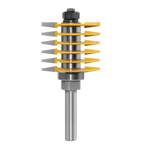 Ioensy - Enrutadores De Juntas De Dedo, Broca Para Carpintería, Fresa Para Marcos De Mesas, Estantería De 12,7Mm