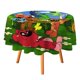 thumbnail image 1 of Smiling Critters Mantel Redondo con Estampado Icónico de Temática, Se Adapta a la Mayoría de Mesas, Fácil de Cuidar, Regalo Perfecto para Aficionados, Amigos y Familia.180cm, 1 of 5