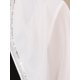 thumbnail image 5 of INSPIRE CHIC Chaqueta de Noche para Mujer con Ribete de Lentejuelas, Manga 3/4, Abierta al Frente, Corta de Chifón, Blanca Talla L, 5 of 6