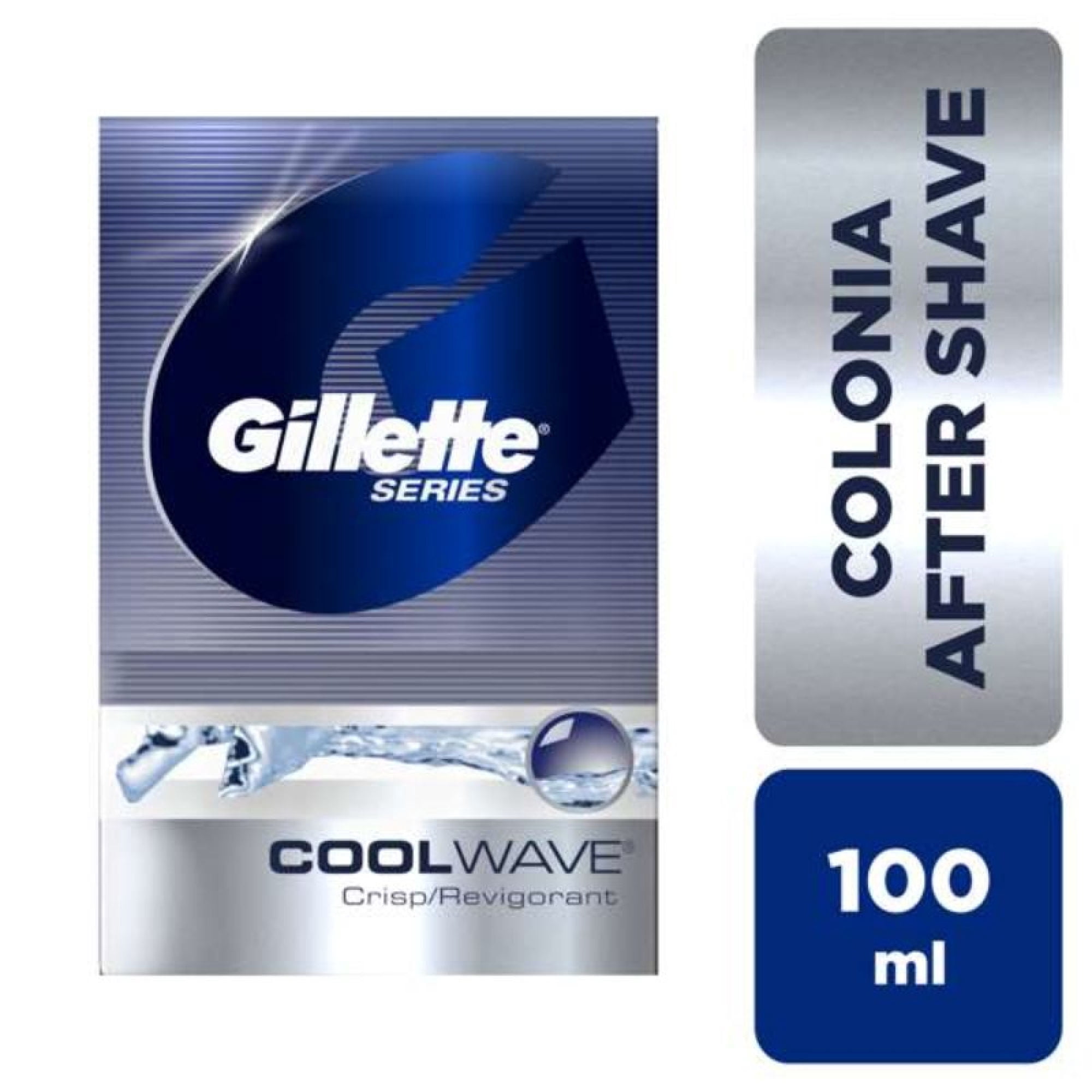 Colonia Después De Afeitar Cool Wave Caja 100 ml Gillette