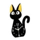 thumbnail image 5 of Reloj De Pared Con Diseño De Gato Y Números Arábigos, Ideal Para Dormitorio, Habitación Infantil Y Oficina., 5 of 5