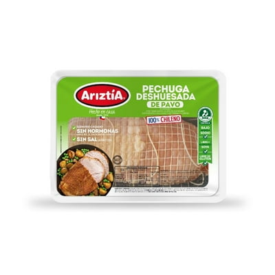 Pavo Pechuga Deshuesada Envasada 1 Kg Ariztia