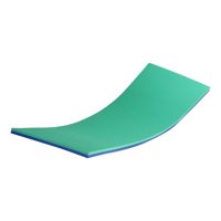 Magideal - Estera Flotante De Agua, Manta De 2 Capas, Colchón Flotante Familiar Para Exteriores, Para Fiesta, Lago, Barco Al Aire Libre, Playa Verde Azul