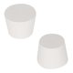 thumbnail image 4 of Tapones de goma Labasics paquete de 5, 3,3 cm, blanco, cónico, 4 of 5
