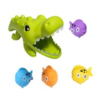Bothyi - Juguetes De Baño Preescolares: Cocodrilo Comiendo Pececitos Para Niños De 18 Meses O Más En Edad Preescolar.