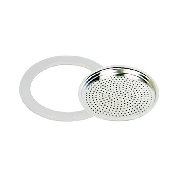 Anillos De Sellado Con Accesorio De Filtro De Café Para Máquina De Café Moka Pot Para 9 Tazas
