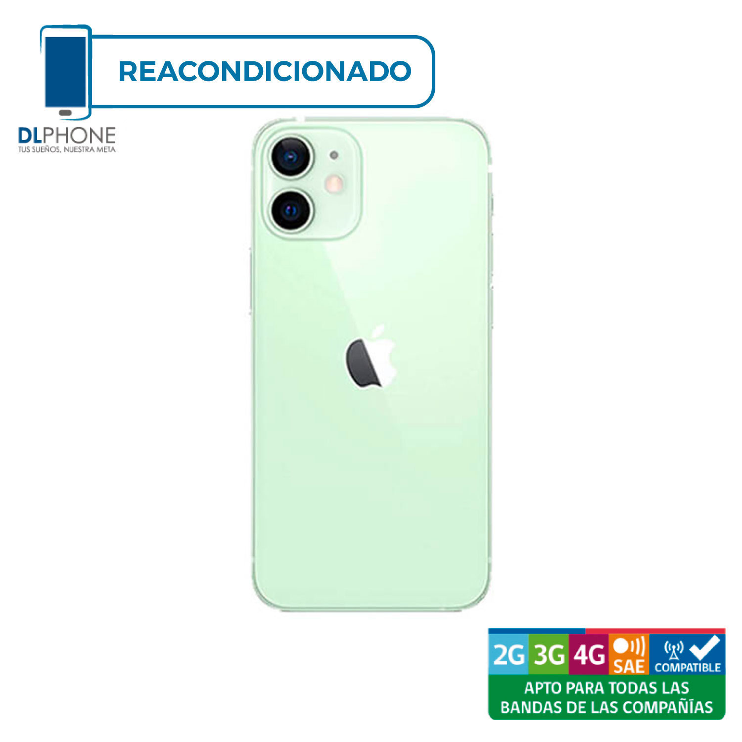 Apple - Iphone 12 Mini 128Gb Verde Reacondicionado