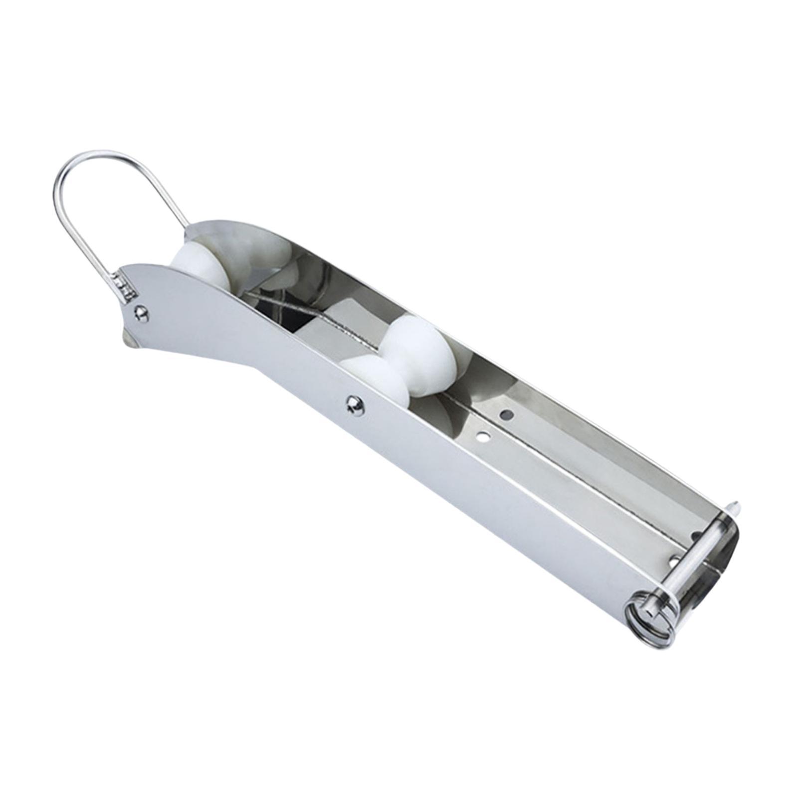 Rodillo De Ancla De Acero Inoxidable Para Barcos – Soporte De Proa De 165 Mm, Fácil De Instalar Y Anticorrosión