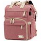 thumbnail image 1 of Bolsa de tejer, mochila LTINVECK, organizadora para guardar hilo, rosa, 1 of 6