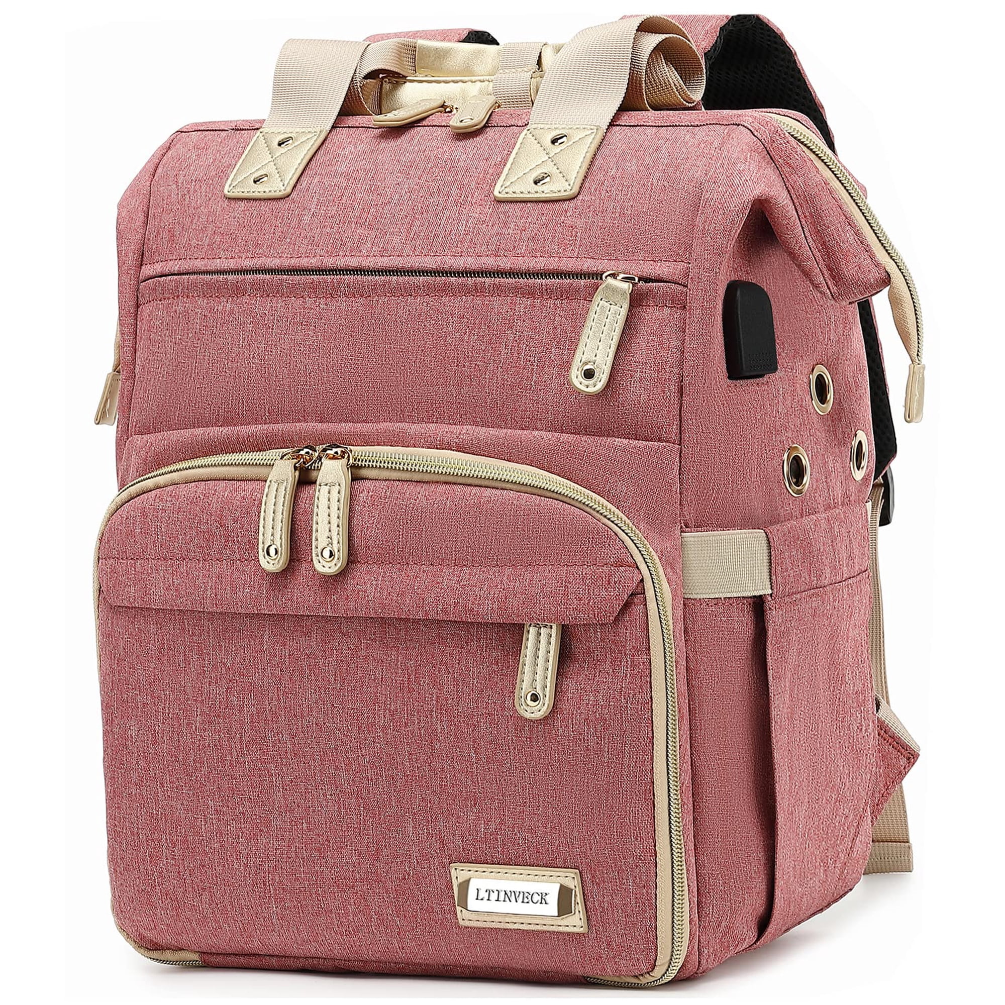 Bolsa De Tejer, Mochila Ltinveck, Organizadora Para Guardar Hilo, Rosa