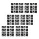 thumbnail image 4 of 120 Piezas De Almohadillas Para Interruptor De Teclado, Piezas Universales Para Teclado Intercambiable En Caliente, Estilo A EVA, 4 of 5