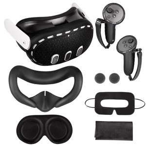 Accesorios Vr Aaronmei 7 En 1 Compatibles Con Quest 3 Negro