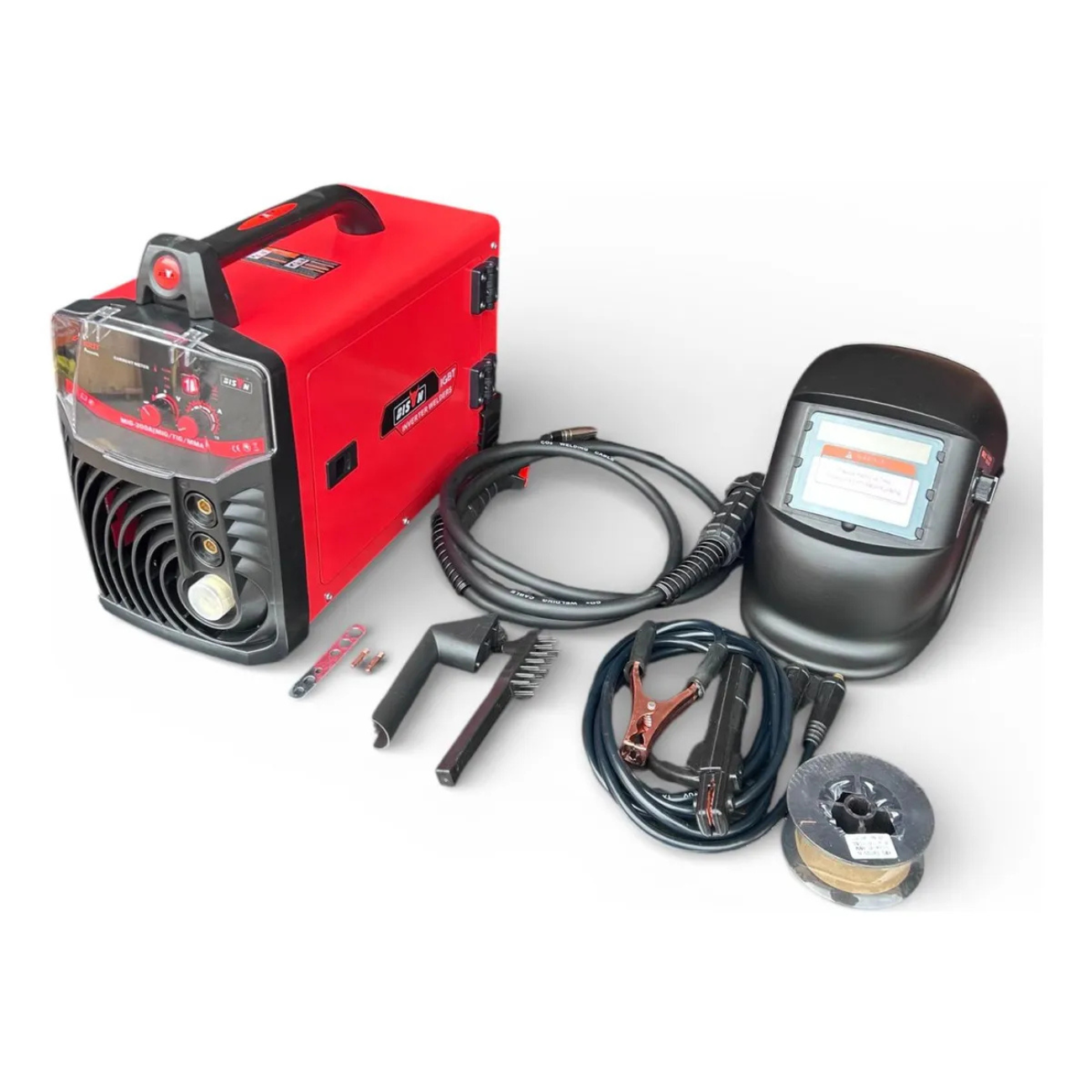 Erux - Maquina De Soldar 3 En 1 / 300Amp + Mascara Fotosensible