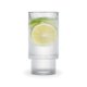 thumbnail image 1 of Vaso Vidrio Diseño de Lineas 280ml, 1 of 8
