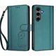 thumbnail image 3 of Funda Cartera Trébol para Samsung Galaxy S25 Plus con Ranuras Tarjetas y Carga Inalámbrica Verde oscuro, 3 of 6