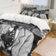 thumbnail image 2 of Skibidi Toilet Bedding Set Duvet Cover Comfortable and Lightweight Cartoon Bedding 3 Piece Bed Set, 2 of 5